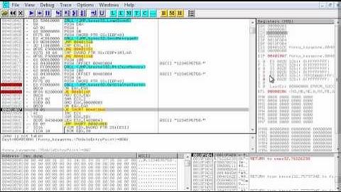 how to "crack"(reverse) with ollydbg 2