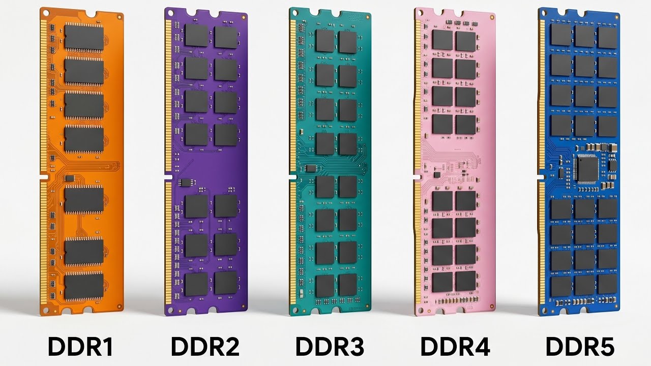 Every DDR Ram explained in 4 minutes - YouTube
