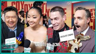 Coyote vs Acme | Interview with John Cena, Lana Condor, Will Forte, more (2026)