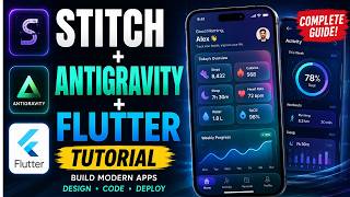 Build a Health App with Stitch + Antigravity + Flutter | Complete Tutorial screenshot 5