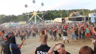 Mosh Pit during Suicide Silence @ 2016 Gathering of the Juggalos