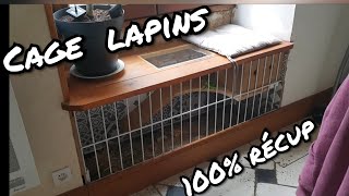 Une cage à Lapin entièrement en récup - YouTube