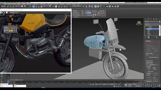 3DsMax Tutorials, Learn 3D Modeling a Bike from Scratch in 3dsMax (Part 6)