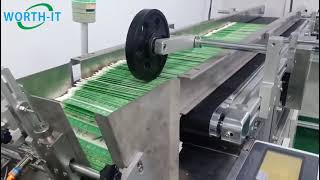 Continuous feeding stacking counting machine ,face mask/eye patch/nose pathc/mosquito/instructions