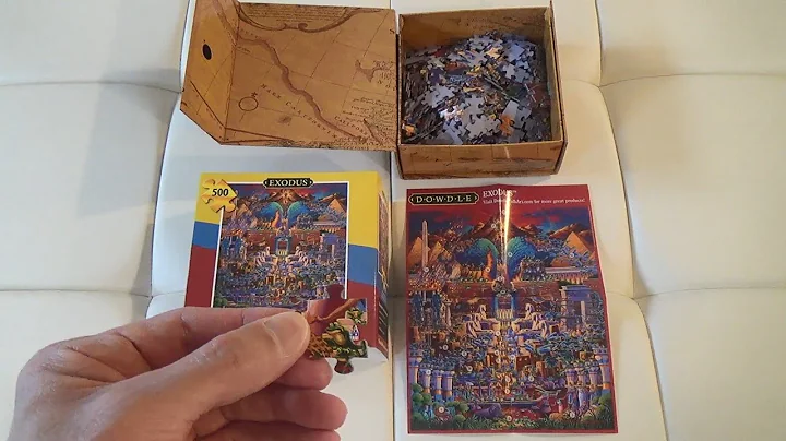 DOWDLE JIGSAW PUZZLE EXODUS 500 PIECE PUZZLE UNBOXING AND CUSTOMER REVIEW PUZZLES AND GAMES REVIEWS