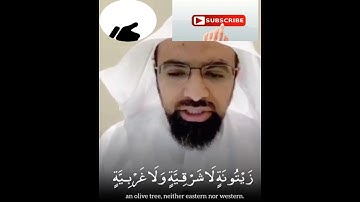 من روائع الشيخ ناصر القطامي آيات من سورة النور القرآن الكريم
