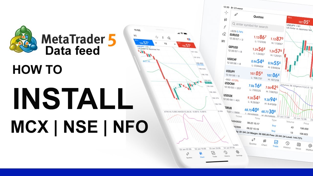 How to use metatrader 5 for Indian Stock and Commodity Markets | Mt4 data  feed on Mt5