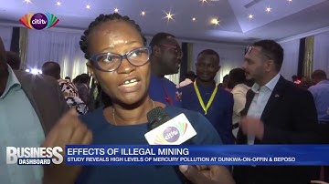 Study reveals high levels of mercury pollution at Dunkwa on Offine & Beposo | Business Dashboard
