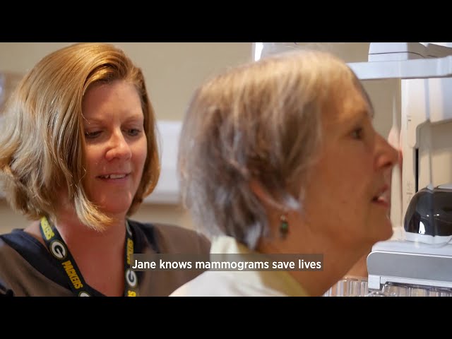 Watch Mammograms as You Age (Froedtert & MCW Center for Diagnostic Imaging) on YouTube.