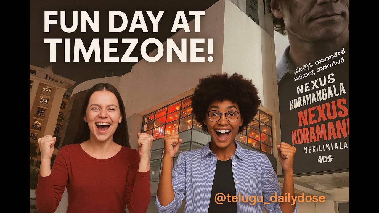 Nexus Mall lo Fun| A day in Bangalore 