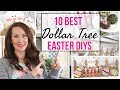 10 OF THE BEST EASTER DECOR DOLLAR TREE IDEAS!