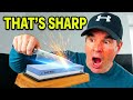 Don't Be DULL?! Use This Knife Sharpening HACK In 2026!