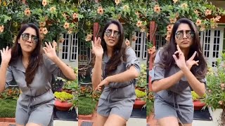 Actress Nabha Natesh Energetic Dance On No Pelli Song  | Solo Brathuke So Better |