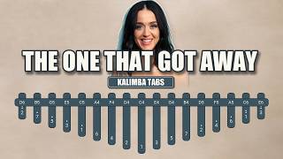 Katy Perry - The One That Got Away | How to Play on Kalimba