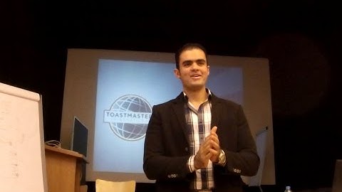 Table Topic & Evaluation - Toastmaster Meeting18th Of March