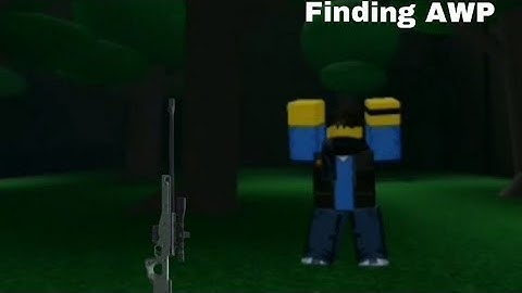 Finding AWP in Be Dead Forever Simulator || Roblox