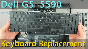 Dell G5 5590 Keyboard Replacement - Fix Broken / Not Working Keyboard