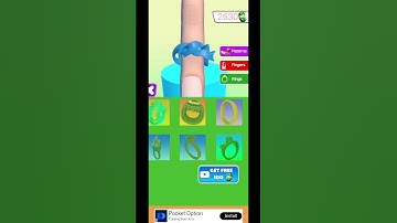 Levels 23, nail Stack! game #shorts