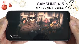 Samsung Galaxy A15 Call of Duty Warzone Gaming test | Helio G99, 90Hz Display