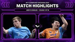 Truls Moregard Vs Sora Matsushima Ms R16 2025