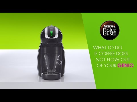 No coffee flows out of NESCAFE DOLCE 