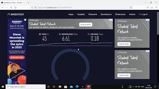 All famous browser speed test app comparison using ookla speed test website on browsers. screenshot 5