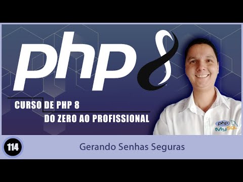 Curso de PHP 8   Aula 114   Como Gerar Senhas Seguras com PHP