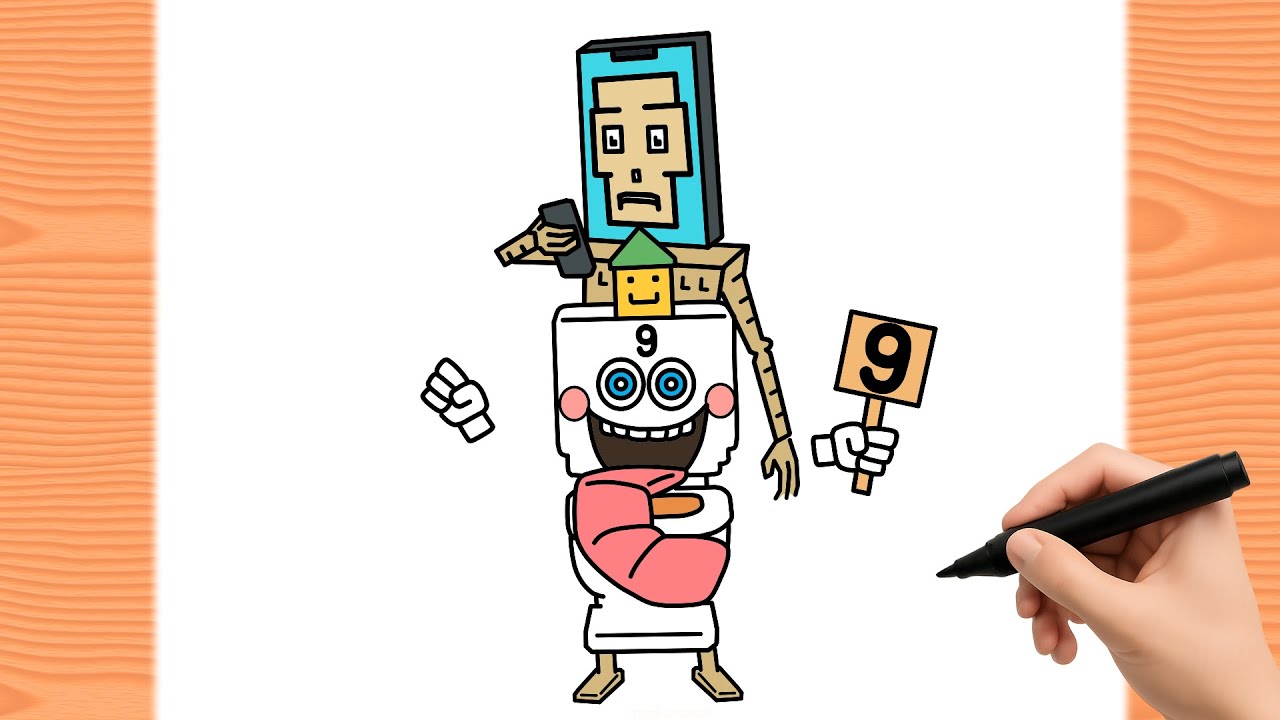 Como Dibujar  LA SECRET COMBINASION  - Steal a Brainrot [ROBLOX]