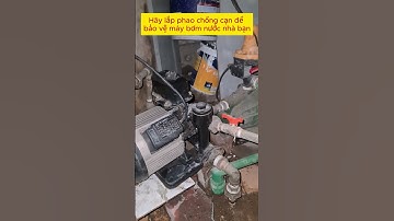 Máy bơm nước bị cháy do chạy khô, hãy lắp rơ le chống cạn bảo vệ máy bơm  #shortvideo #maybomnuoc