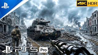 (PS5 PRO) WWII German Tiger Tank Battle | Immersive Realistic ULTRA Graphics Gameplay[4K 60FPS HDR]