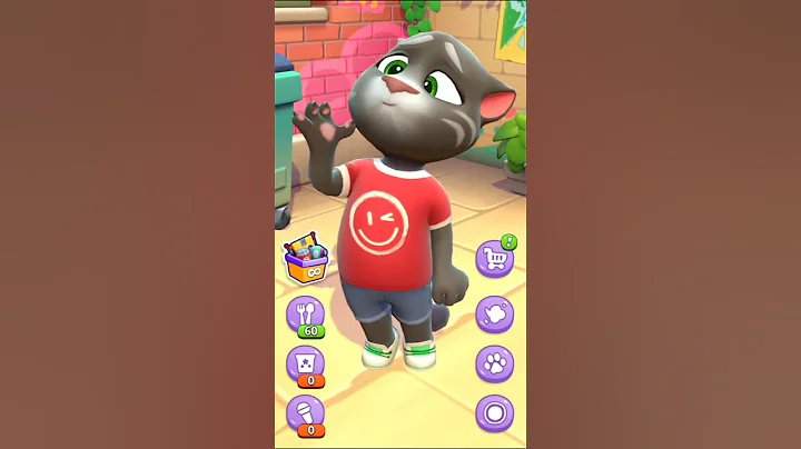 Video 11650861: talking tom cat