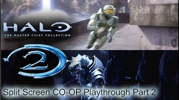 HALO MCC: HALO 2 Anniversary - Split Screen Co-op playthrough #2 ► 1080p 60fps - No commentary ◄