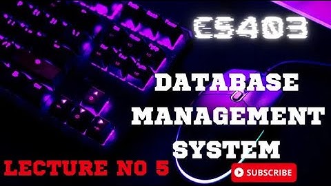 CS403 Short Lecture - 05 | VU Short Lecture | Introduction in (Urdu)