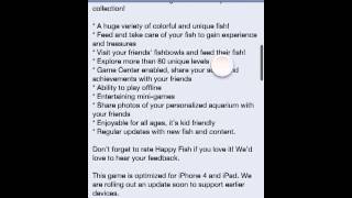 كيفية تحميل السمكة السعيدة في الايبود screenshot 5