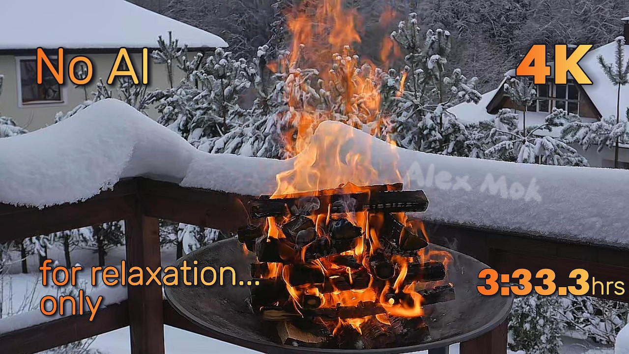 Winter's Tale - Roaring Perfect BackGround for Party & Chill … 4K60fps ULTRA HD (#59)