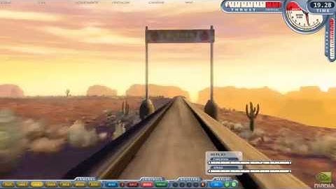 NVIDIA Supersonic Sled Demo (Personal Record 19.28)