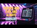 Forever And Ever And Always Softer Version Ryan Mack Karaoke 