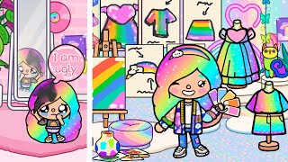 I opened my Rainbow store 🌈 /Toca sad stories😭/ Toca boca😉