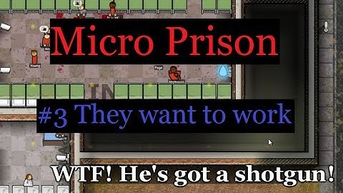 Compact Prison in Prison architect. "They want to work, clearly" /w Veio
