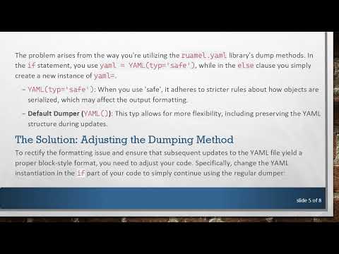 How to Properly Dump a dict into an Existing YAML File Using ruamel.yaml