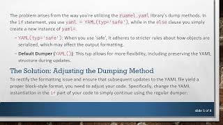 How to Properly Dump a dict into an Existing YAML File Using ruamel.yaml Net Worth
