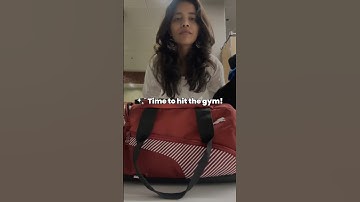 Get ready with me for the gym 💃