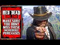 The BEST PURCHASES in Red Dead Online! Best Roles, Weapons, Horses & More (RDR2)