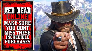 The BEST PURCHASES in Red Dead Online! Best Roles, Weapons, Horses & More (RDR2)