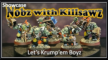 Ork Nobz Mob Showcase