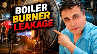 BOILER BURNER LEAKAGE.