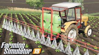 Opryski i rozsiewanie nawozu - Farming Simulator 19 | #40