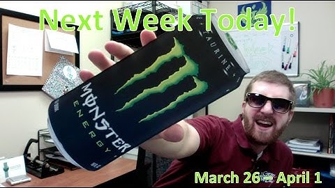 Next Week Today! March 26 - April 1, 2017