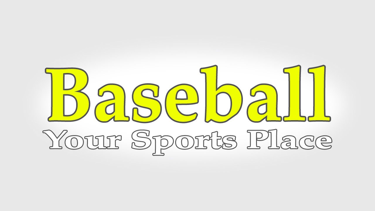 Baseball Baseball Game YouTube