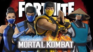 Mortal Kombat Characters Play Fortnite